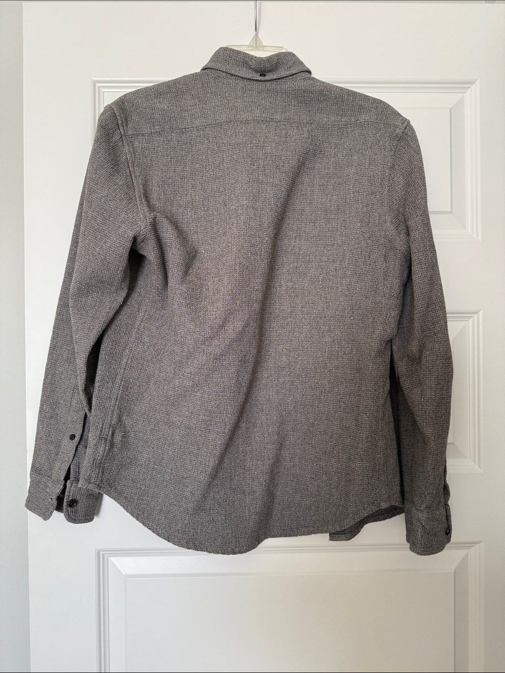 Taylor Stitch Gray Button-Down Shirt Jacket - Picture 3 of 3